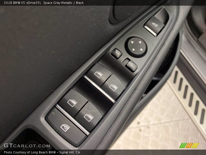 Space Gray Metallic / Black 2018 BMW X5 sDrive35i