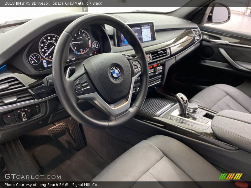 Space Gray Metallic / Black 2018 BMW X5 sDrive35i