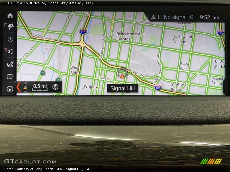 Space Gray Metallic / Black 2018 BMW X5 sDrive35i