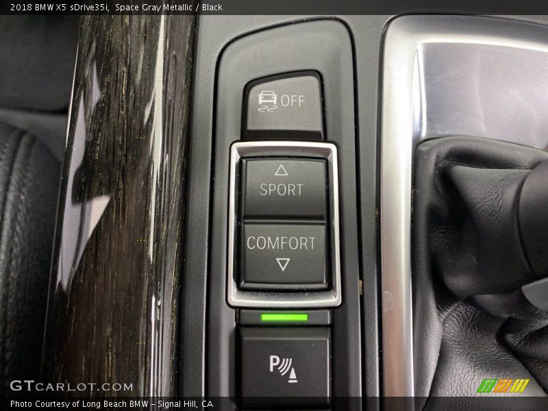 Space Gray Metallic / Black 2018 BMW X5 sDrive35i