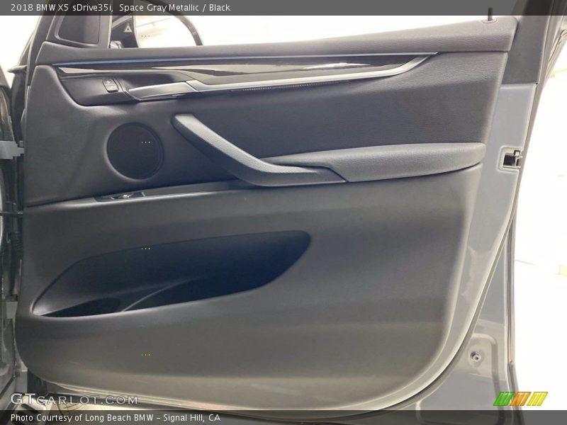 Space Gray Metallic / Black 2018 BMW X5 sDrive35i