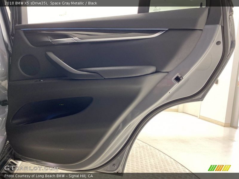 Space Gray Metallic / Black 2018 BMW X5 sDrive35i