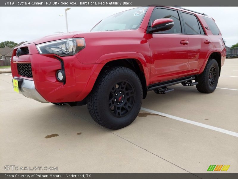 Barcelona Red Metallic / Black 2019 Toyota 4Runner TRD Off-Road 4x4