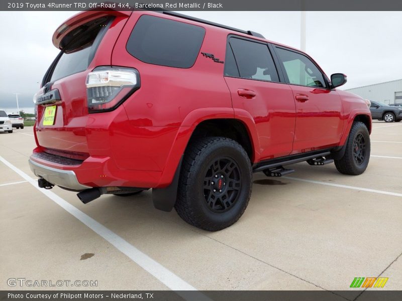 Barcelona Red Metallic / Black 2019 Toyota 4Runner TRD Off-Road 4x4