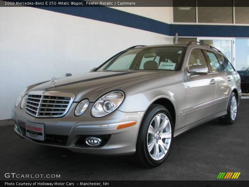 Pewter Metallic / Cashmere 2009 Mercedes-Benz E 350 4Matic Wagon