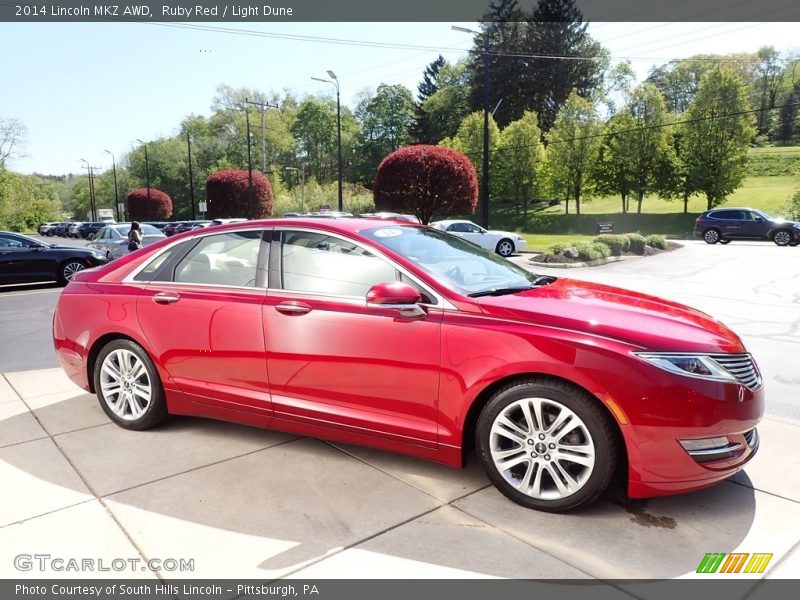  2014 MKZ AWD Ruby Red