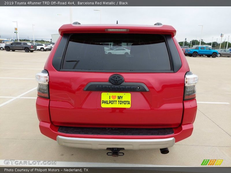Barcelona Red Metallic / Black 2019 Toyota 4Runner TRD Off-Road 4x4
