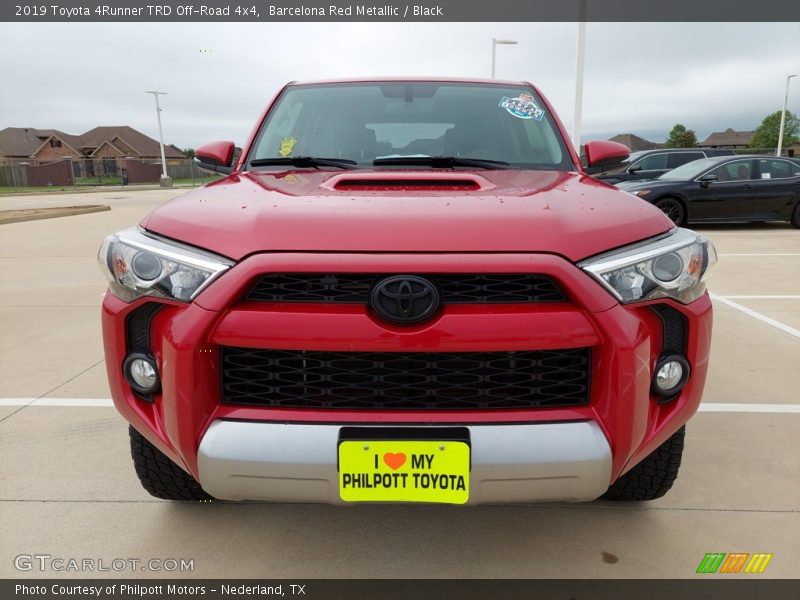 Barcelona Red Metallic / Black 2019 Toyota 4Runner TRD Off-Road 4x4