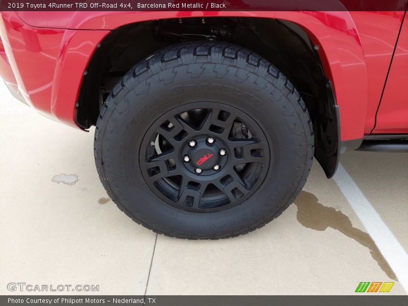 Barcelona Red Metallic / Black 2019 Toyota 4Runner TRD Off-Road 4x4