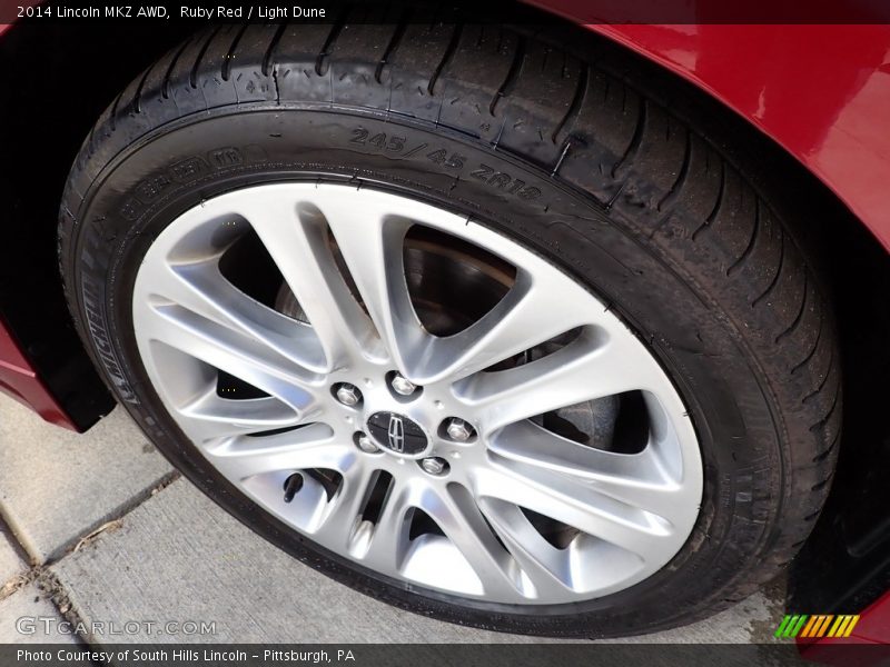  2014 MKZ AWD Wheel