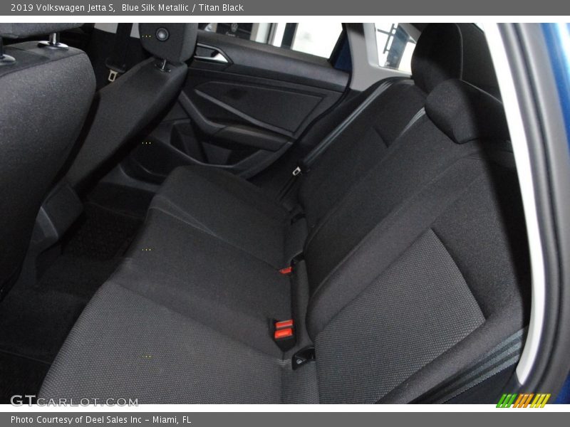 Blue Silk Metallic / Titan Black 2019 Volkswagen Jetta S