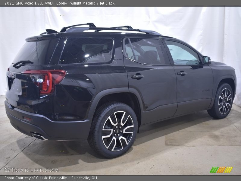 Ebony Twilight Metallic / Jet Black 2021 GMC Acadia SLE AWD