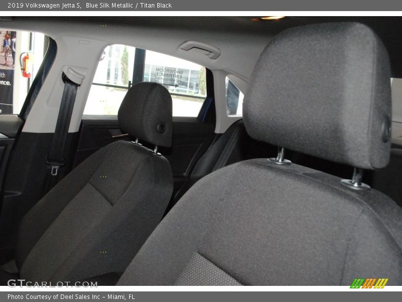 Blue Silk Metallic / Titan Black 2019 Volkswagen Jetta S