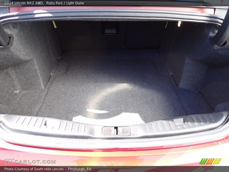 Ruby Red / Light Dune 2014 Lincoln MKZ AWD