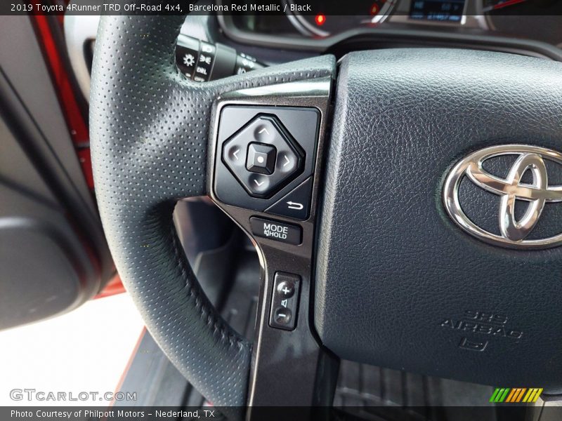 Barcelona Red Metallic / Black 2019 Toyota 4Runner TRD Off-Road 4x4