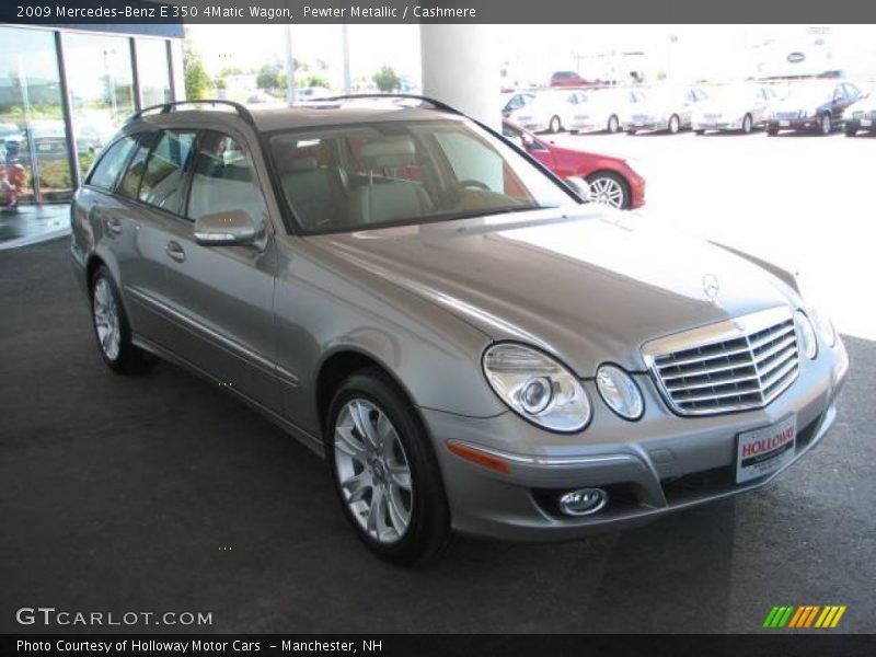 Pewter Metallic / Cashmere 2009 Mercedes-Benz E 350 4Matic Wagon