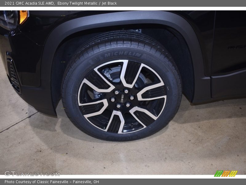 Ebony Twilight Metallic / Jet Black 2021 GMC Acadia SLE AWD