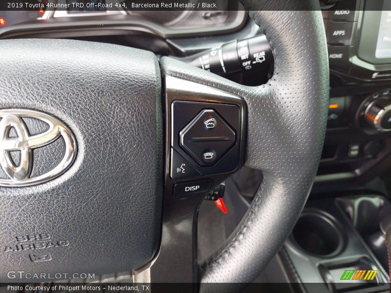 Barcelona Red Metallic / Black 2019 Toyota 4Runner TRD Off-Road 4x4
