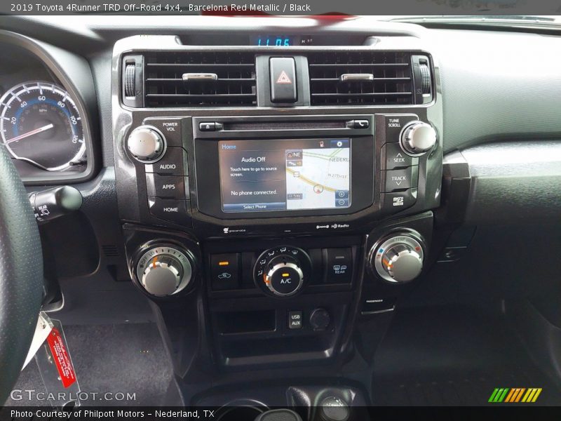 Barcelona Red Metallic / Black 2019 Toyota 4Runner TRD Off-Road 4x4