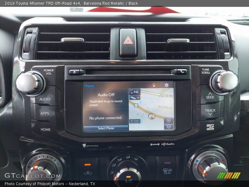 Barcelona Red Metallic / Black 2019 Toyota 4Runner TRD Off-Road 4x4