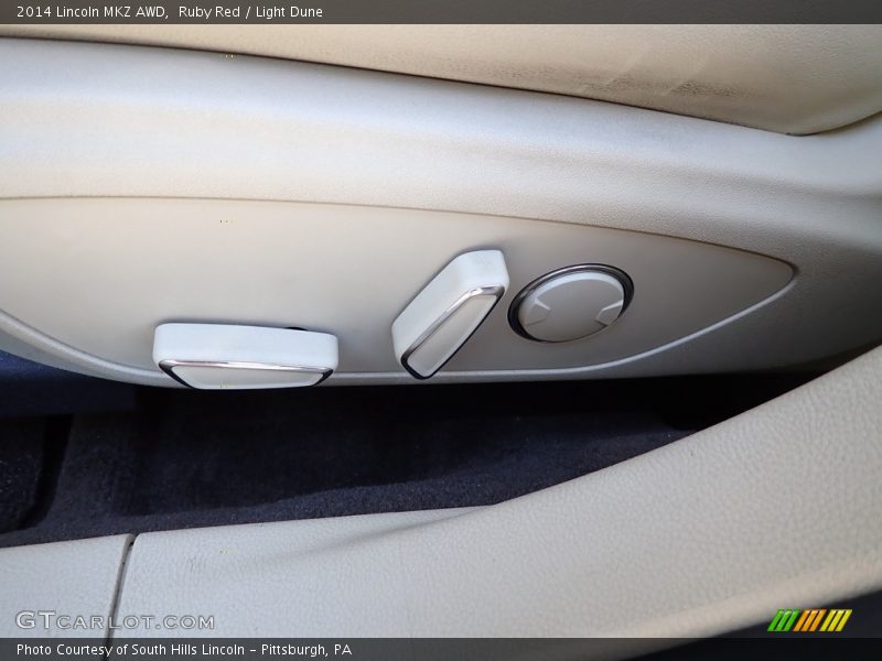 Ruby Red / Light Dune 2014 Lincoln MKZ AWD