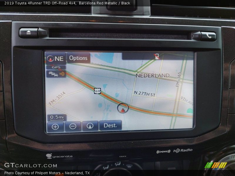 Barcelona Red Metallic / Black 2019 Toyota 4Runner TRD Off-Road 4x4