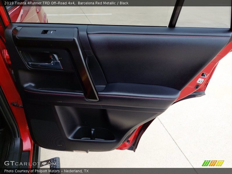Barcelona Red Metallic / Black 2019 Toyota 4Runner TRD Off-Road 4x4