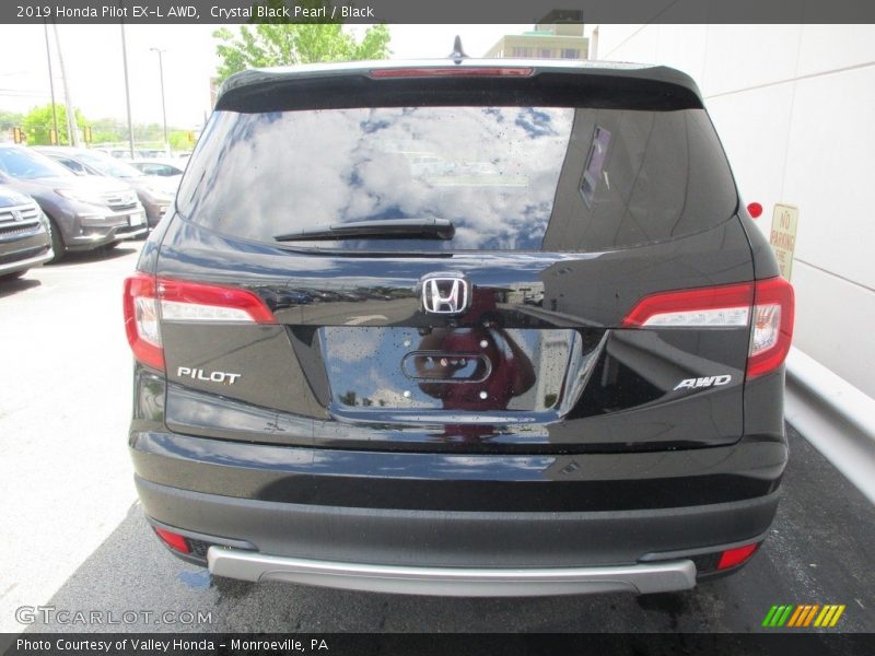 Crystal Black Pearl / Black 2019 Honda Pilot EX-L AWD