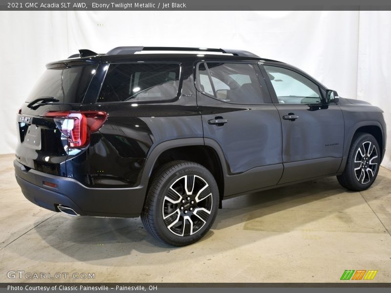 Ebony Twilight Metallic / Jet Black 2021 GMC Acadia SLT AWD