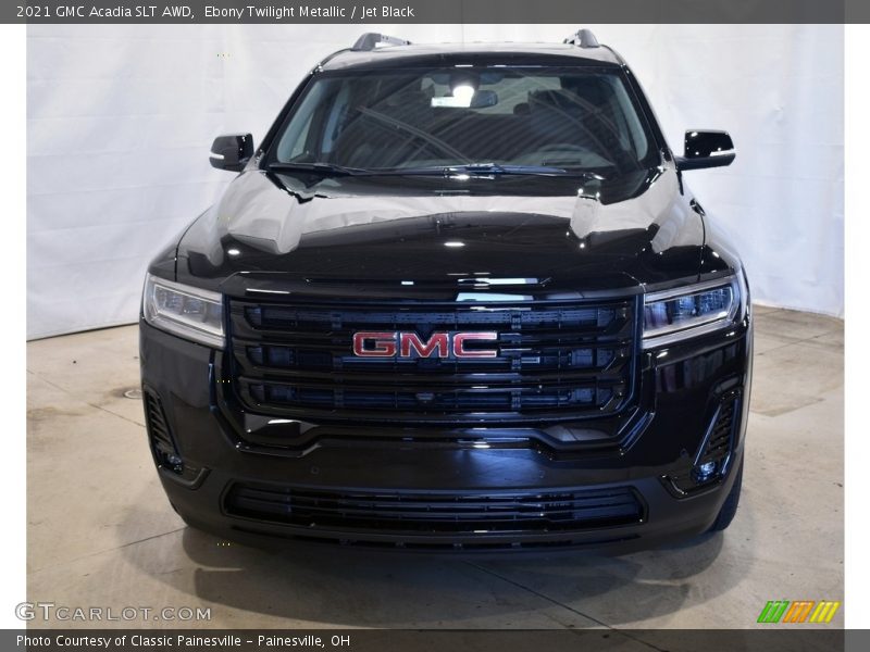 Ebony Twilight Metallic / Jet Black 2021 GMC Acadia SLT AWD