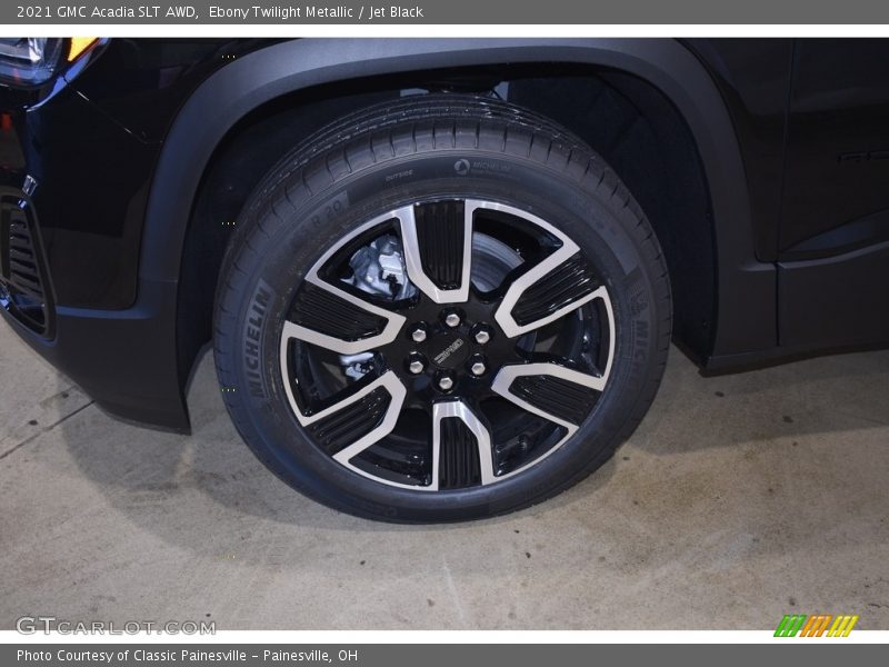 Ebony Twilight Metallic / Jet Black 2021 GMC Acadia SLT AWD