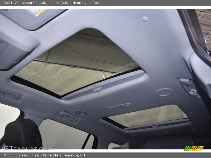 Ebony Twilight Metallic / Jet Black 2021 GMC Acadia SLT AWD