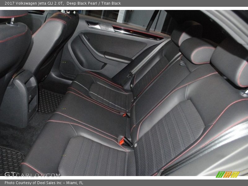 Rear Seat of 2017 Jetta GLI 2.0T