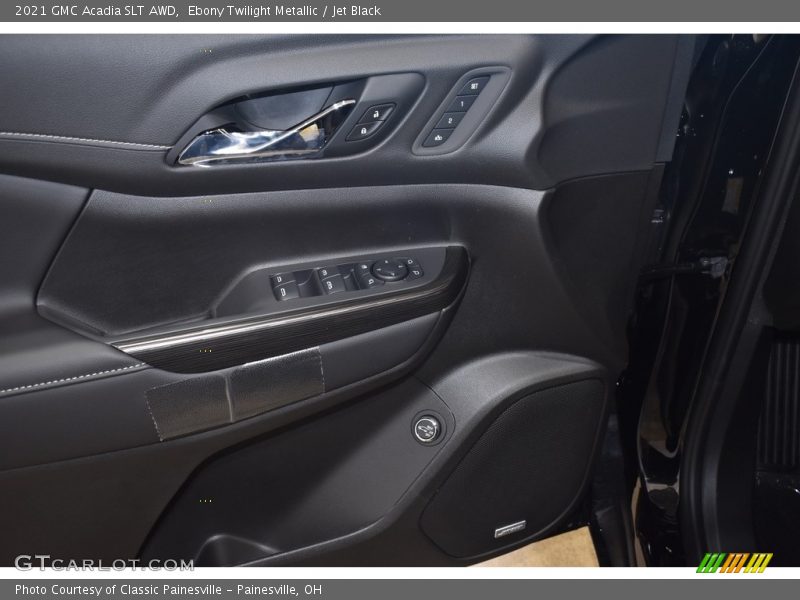 Ebony Twilight Metallic / Jet Black 2021 GMC Acadia SLT AWD