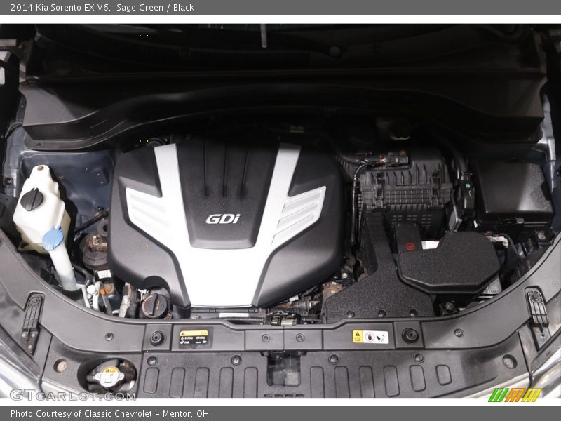  2014 Sorento EX V6 Engine - 3.3 Liter GDI DOHC 24-Valve CVVT V6