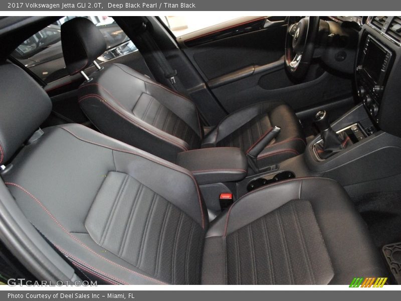 Deep Black Pearl / Titan Black 2017 Volkswagen Jetta GLI 2.0T