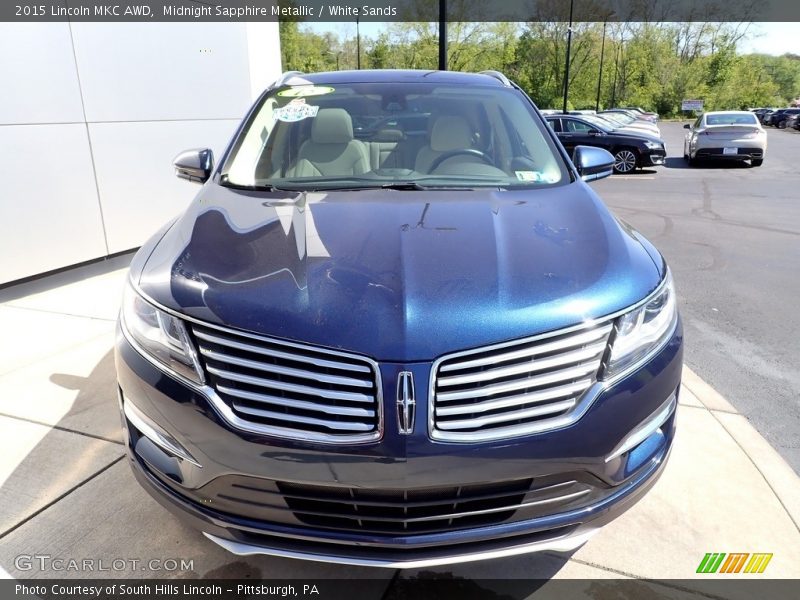 Midnight Sapphire Metallic / White Sands 2015 Lincoln MKC AWD