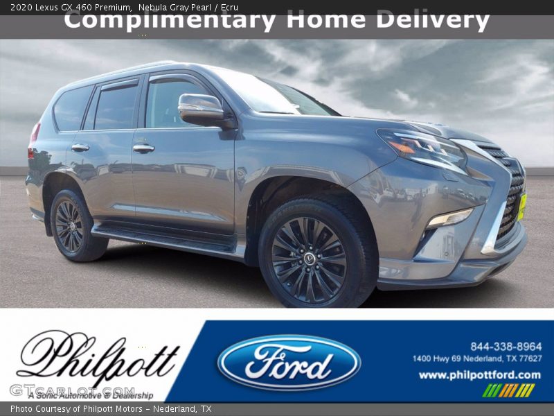 Nebula Gray Pearl / Ecru 2020 Lexus GX 460 Premium