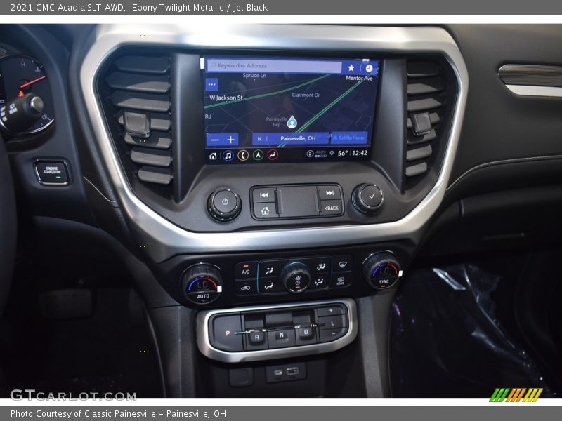 Ebony Twilight Metallic / Jet Black 2021 GMC Acadia SLT AWD