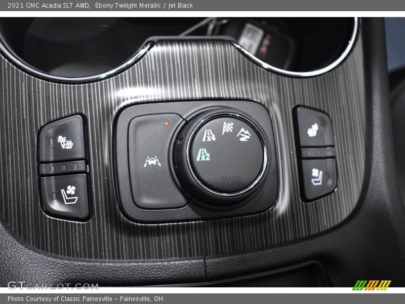 Ebony Twilight Metallic / Jet Black 2021 GMC Acadia SLT AWD