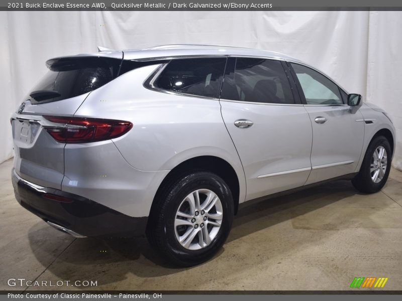 Quicksilver Metallic / Dark Galvanized w/Ebony Accents 2021 Buick Enclave Essence AWD