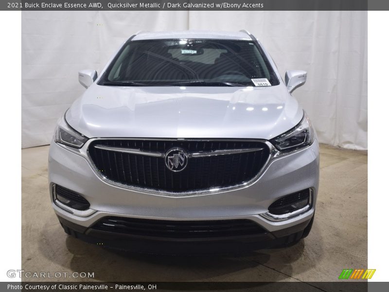 Quicksilver Metallic / Dark Galvanized w/Ebony Accents 2021 Buick Enclave Essence AWD