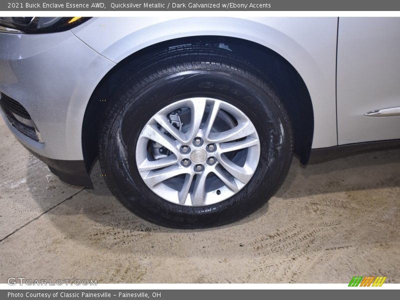Quicksilver Metallic / Dark Galvanized w/Ebony Accents 2021 Buick Enclave Essence AWD