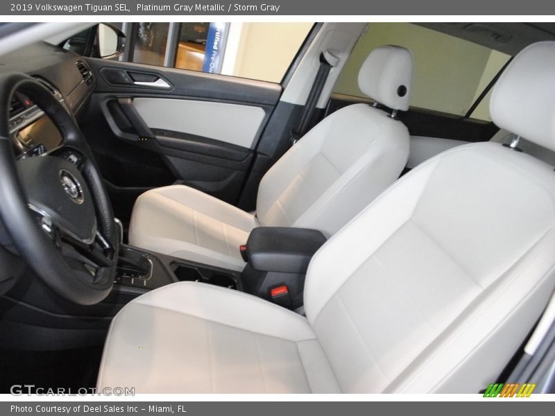 Platinum Gray Metallic / Storm Gray 2019 Volkswagen Tiguan SEL