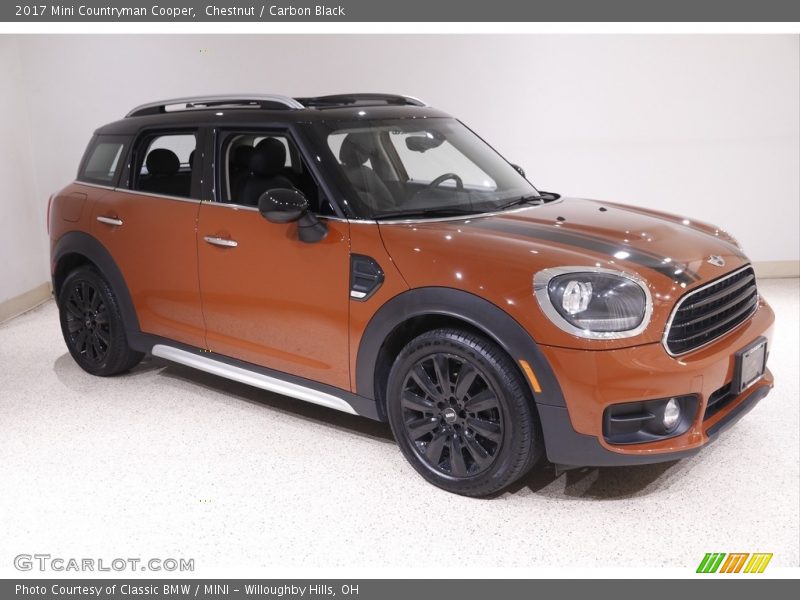 Chestnut / Carbon Black 2017 Mini Countryman Cooper