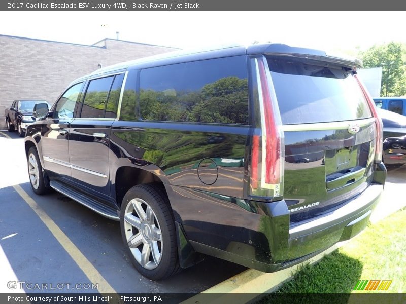 Black Raven / Jet Black 2017 Cadillac Escalade ESV Luxury 4WD