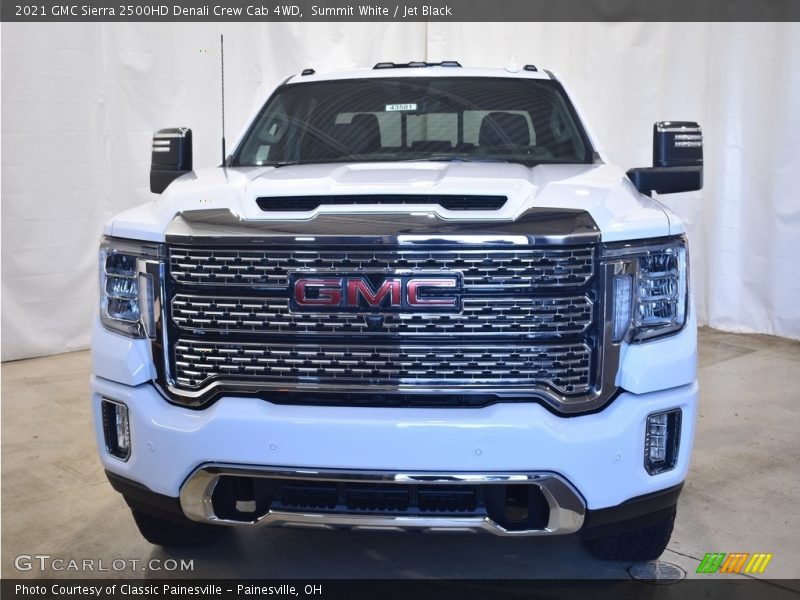 Summit White / Jet Black 2021 GMC Sierra 2500HD Denali Crew Cab 4WD