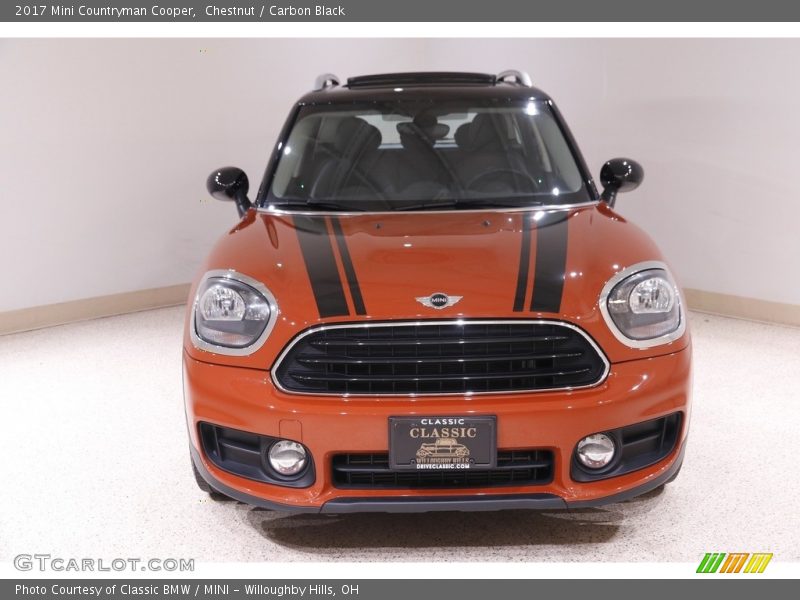 Chestnut / Carbon Black 2017 Mini Countryman Cooper