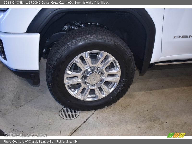 Summit White / Jet Black 2021 GMC Sierra 2500HD Denali Crew Cab 4WD