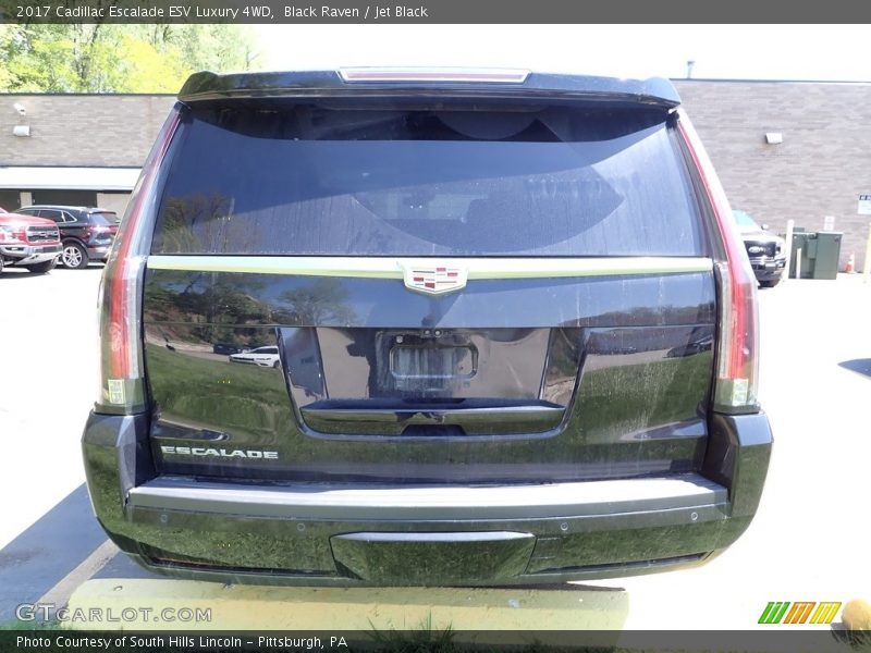 Black Raven / Jet Black 2017 Cadillac Escalade ESV Luxury 4WD